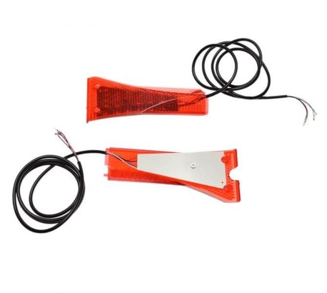 Kierunkowskaz 2 szt prawy lewy komplet kugoo m4 - zdjęcie 2