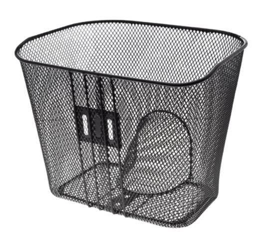 Kosz rowerowy bagażowy przód na stałe pod lampę - zdjęcie 2