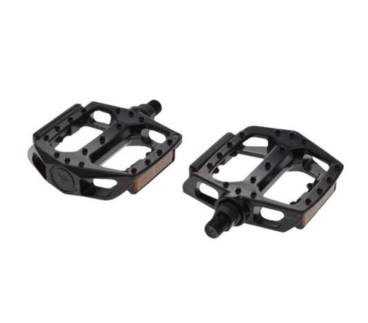 Pedał rowerowy alu platforma czarny 1/2 2 szt.