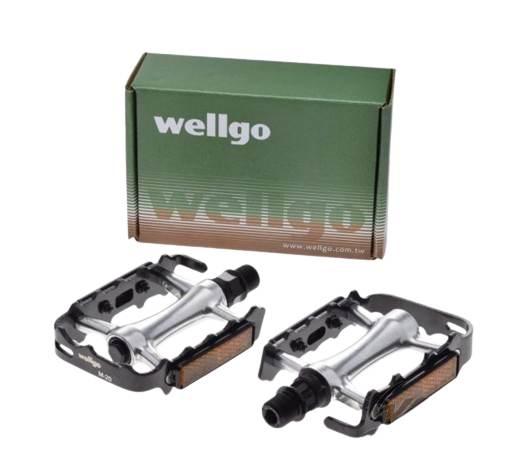 Pedał rowerowy wellgo alu 2 sztŁożyska | AWR0074