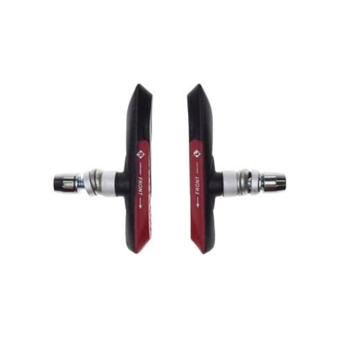 Klocki hamulca rowerowe v-brake z gwintem 2 kolory