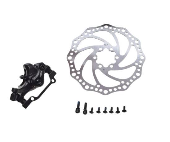 Zacisk tarcza hamulca rowerowego tył | AWR0254