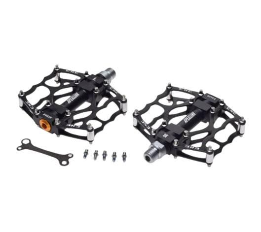 Pedał rowerowy alu platforma czarne 2szt