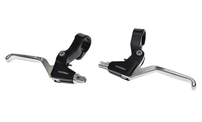 Dźwignia hamulca rowerowa v-brake 3 palce alu