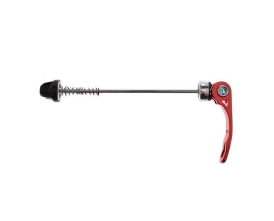 Szybkozamykacz rowerowy piasty przód czerwony