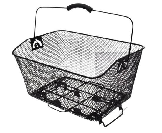 Kosz rowerowy bagażowy tył siatkowy na click