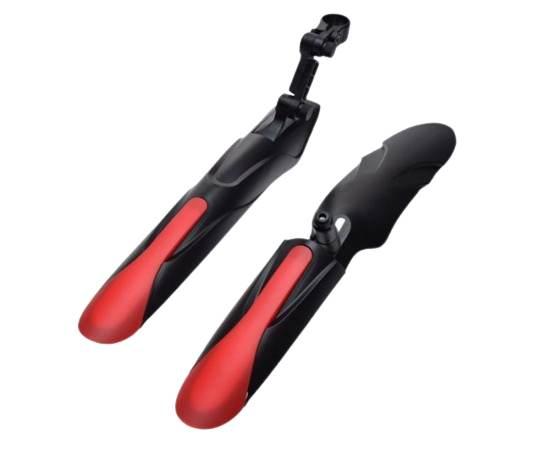 Błotnik 24/28 rowerowy plastikowy p t czarno/czer