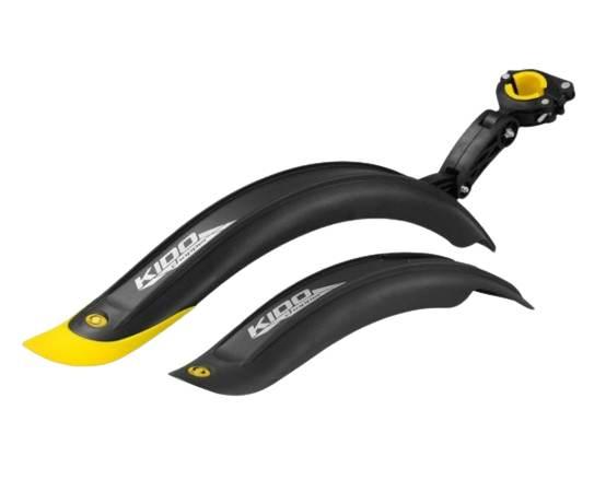 Błotnik rowerowy plastik 16 kido pro czar/żół