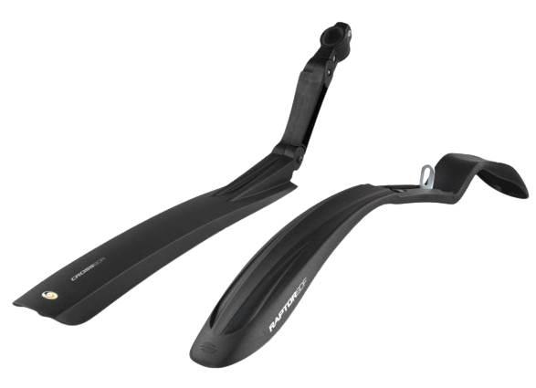 Błotnik rowerowy plastik 24/29 cross plus czar