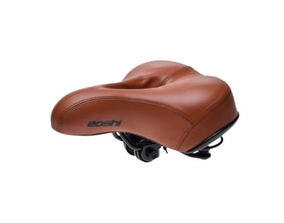 Siedzenie rowerowe na sprężynie brązowe | AWR2074BR