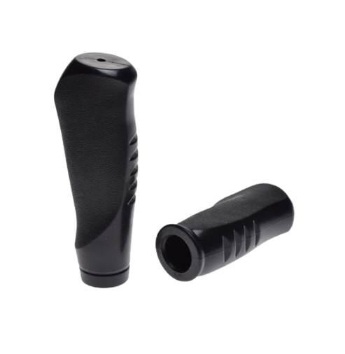 Chwyt kierownicy rowerowy czarne ergo grip