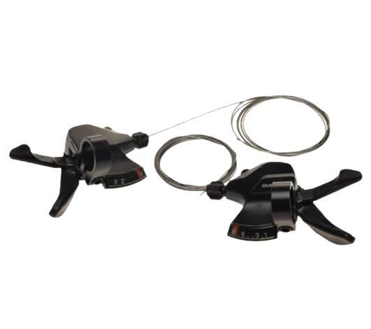 Dżwignia rowerowa przerzutki slm315 3/8r rapidfire