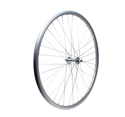 Koło rowerowe 26 przód atb alu stożek srebrny