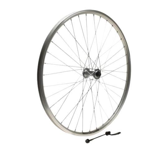 Koło rowerowe 26 przód atb skorpion sh srebrne