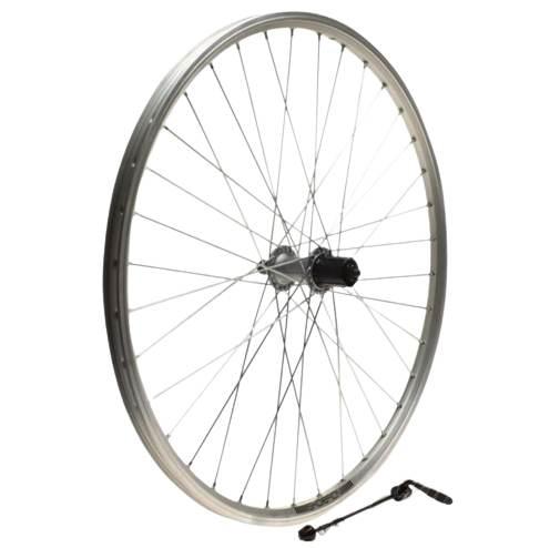 Koło rowerowe 26 tył atb skorpion srebrne 8/9