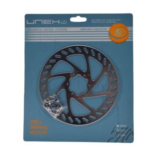 Tarcza hamulca rowerowa unex 160 mm | AWR9039