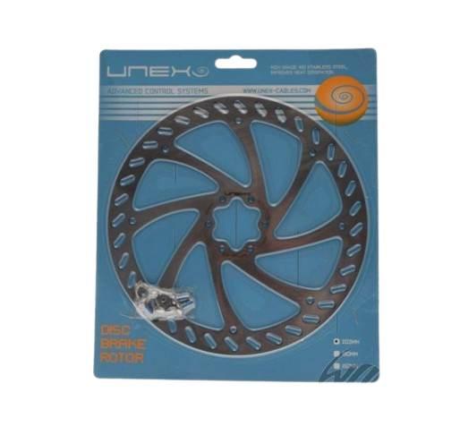Tarcza hamulca rowerowa unex 203 mm | AWR9036