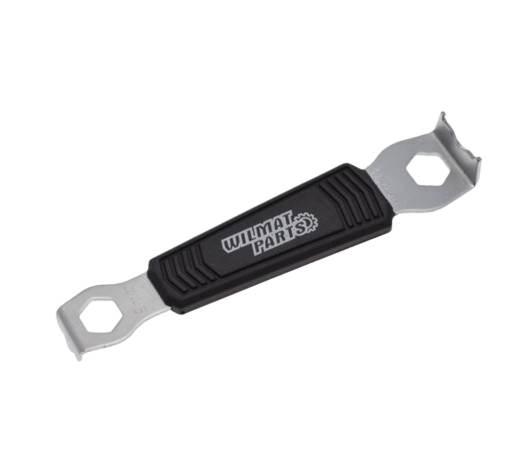 Klucz rowerowy do nakrętek tarcz korby z rączką