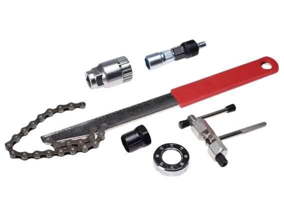 Klucz rowerowy do wymiany napędu zestaw | AWR9112