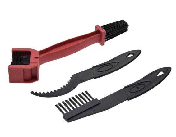 Szczotka do czyszczenia napędu rowerowego 3 szt.