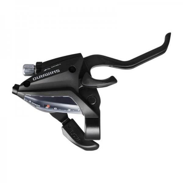 DŹWIGNIA ROWEROWA ZESPOLONA PRAWA TYŁ STEF500-8R