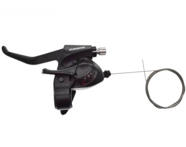 DŹWIGNIA ROWEROWA ZESPOLONA LEWY PRZÓD STEF41-3R