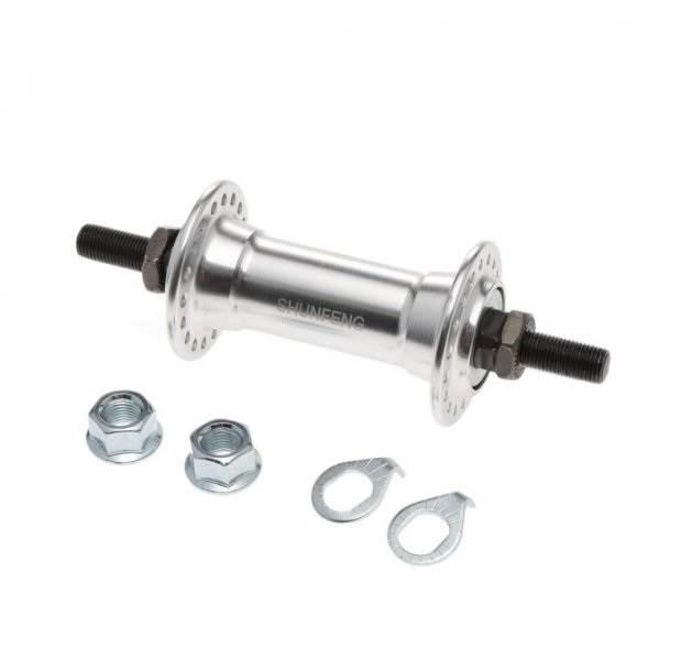 Piasta rower alu przód 36 otw srebrna | AWR2650