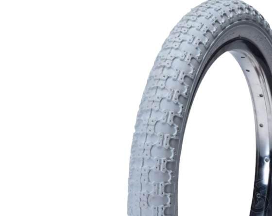 Opona rowerowa 16 x 2.125 m100 awina biała