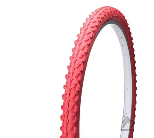 Opona rowerowa 26 x 1.95 m325 awina czerwona
