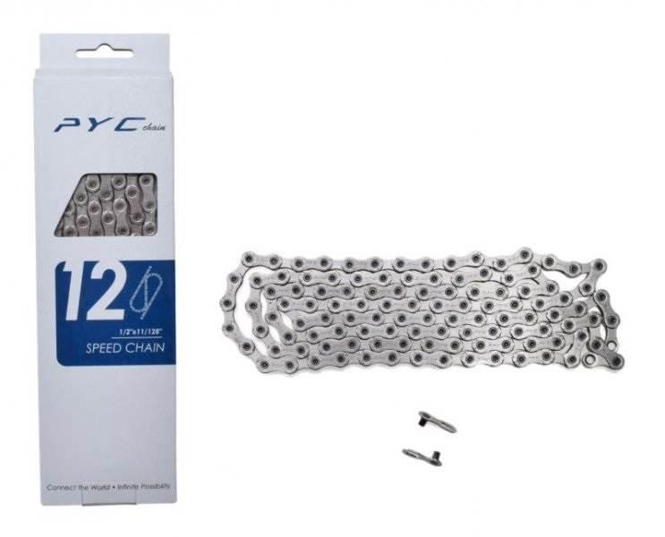 Łańcuch rowerowy 12 rzP1202 1/2"x11/128" 126l