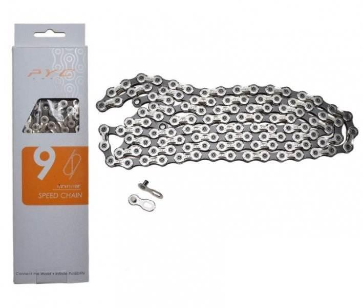Łańcuch rowerowy 9 rzPyc p9002 1/2"x11/128" 116l