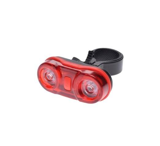 Lampa rowerowa tył 2 x 0.5 watt led | AWR1325B