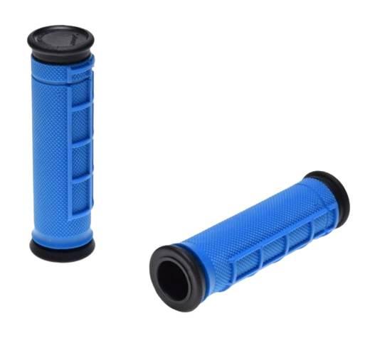 Chwyt kierownicy v-grip rowerowy niebiesko/czarny