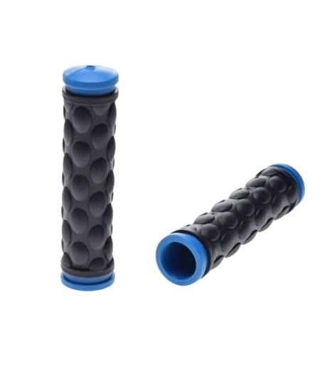 Chwyt kierownicy rowerowy czarno/niebieski