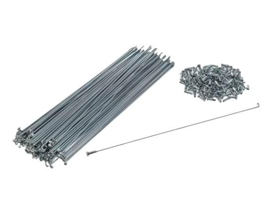 Szprycha rowerowa 264 mm 144 szt nakrętka