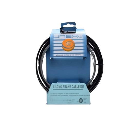 Zestaw linek i pancerzy rowerowych unex hamulca