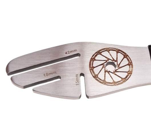 Przyrząd do prostowania tarcz rowerowych - zdjęcie 2