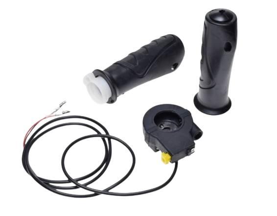 Manetka gazu z korpusem silnik rowerowy 2t