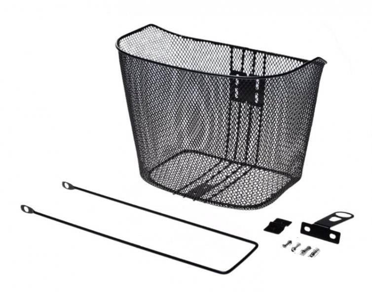 Kosz rowerowy bagażowy przód na stałe | AWR1958