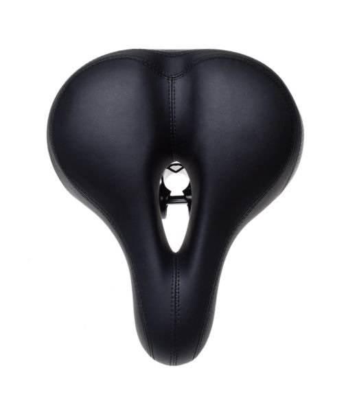 Siedzenie rowerowe na sprężynie czarne | AWR2073 - zdjęcie 2