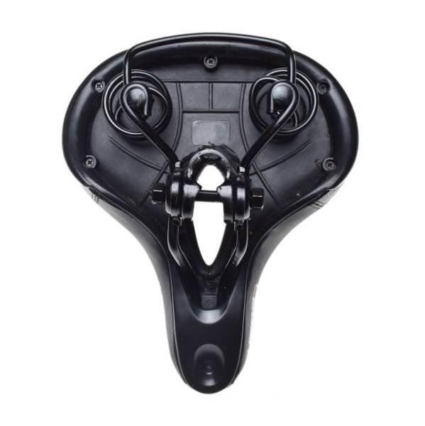 Siedzenie rowerowe na sprężynie czarne | AWR2073 - zdjęcie 3