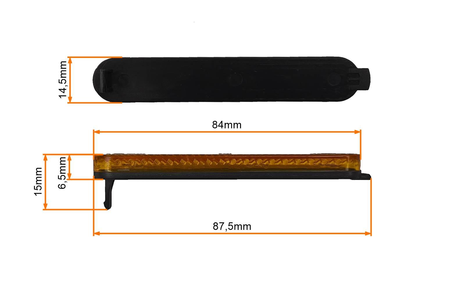 Odblask xiaomi zaślepka osłony śrub m365/pro/1s - zdjęcie 3