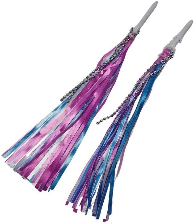 Wstążki Ozdobne Do Roweru Dziecięcego Z Koralikami