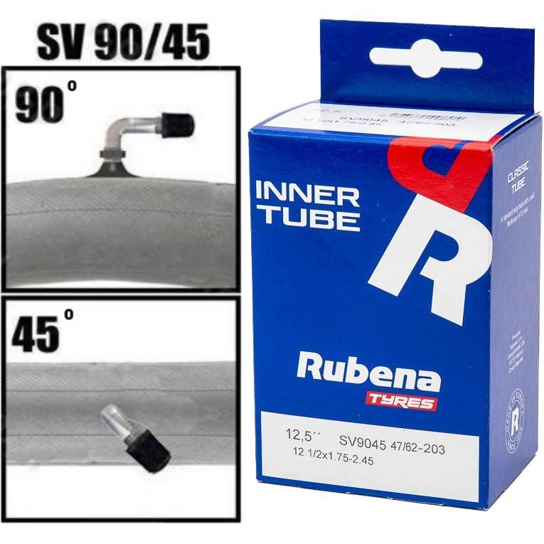 Dętka 12X1/2 1,75-2,45 Av 90/45 Rubena | DE 12AV_9045_MITAS