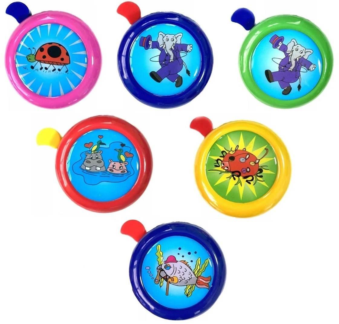 Dzwonek Kolorowy Z Obrazkiem Mix | DZ 20