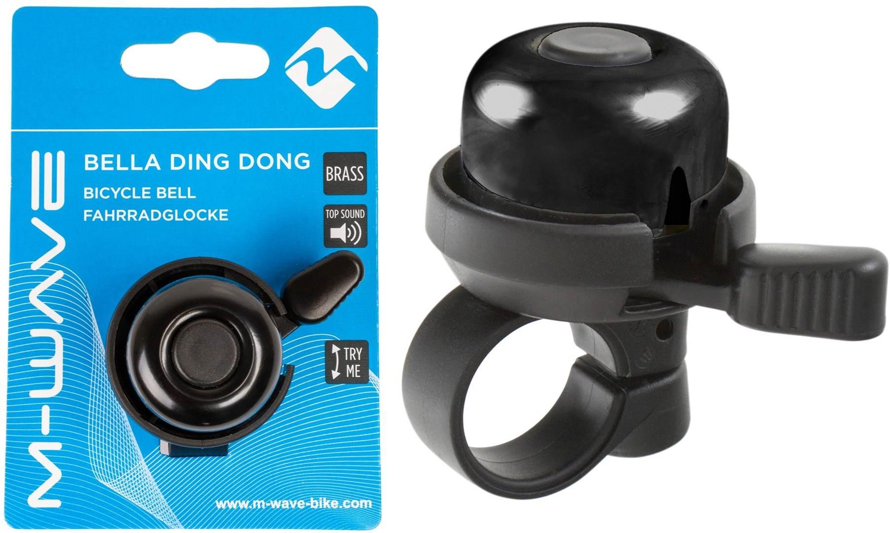 Dzwonek M-Wave Mini 33 Mm Mosiężny Czarny