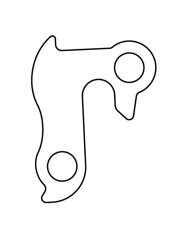 Hak Przerzutki Gw-5E Gh-015 Różne Marki | HAK 5E - zdjęcie 3