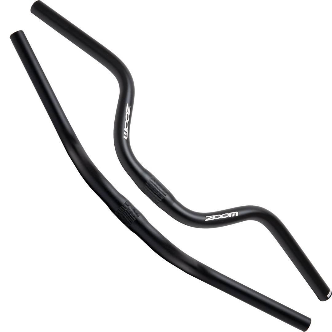 Kierownica City 25.4 600X100 15° Al Zoom Bk-M