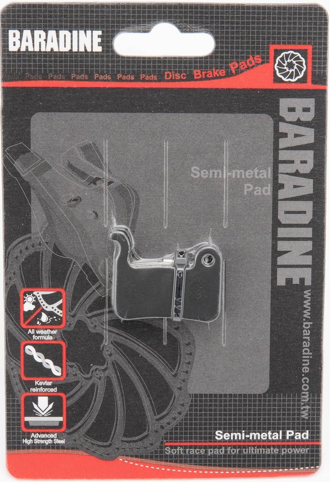 Klocki Półmetaliczne Baradine Ds-17 Xtr | KL DS17 - zdjęcie 3