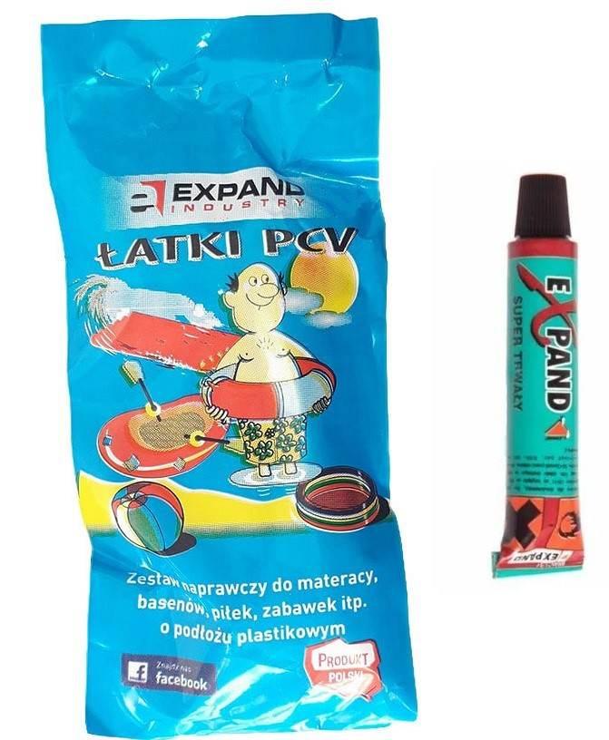 Zestaw Łatek Pcv Expand | KLEJ PCV